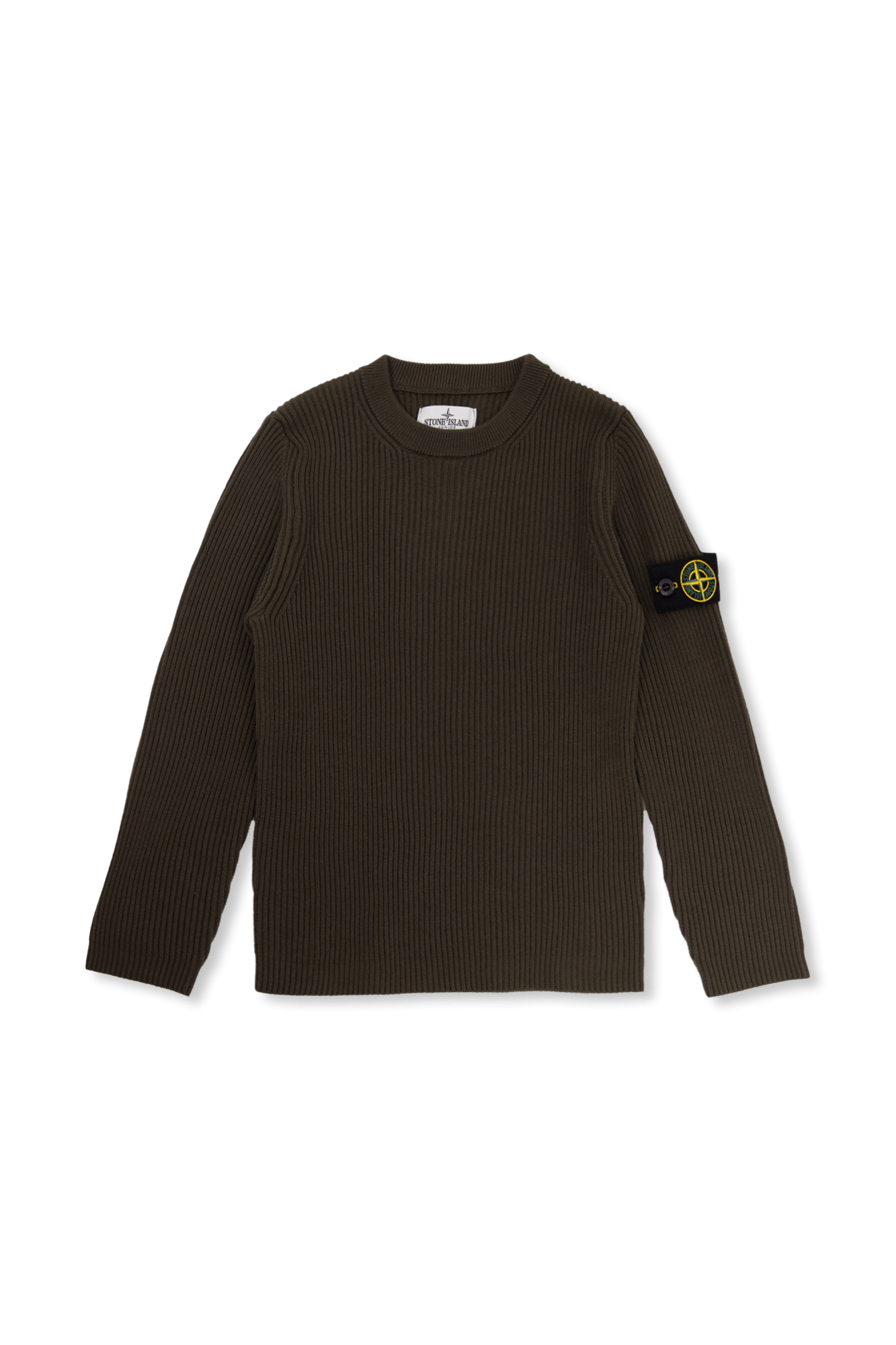 Stone island green outlet sweater